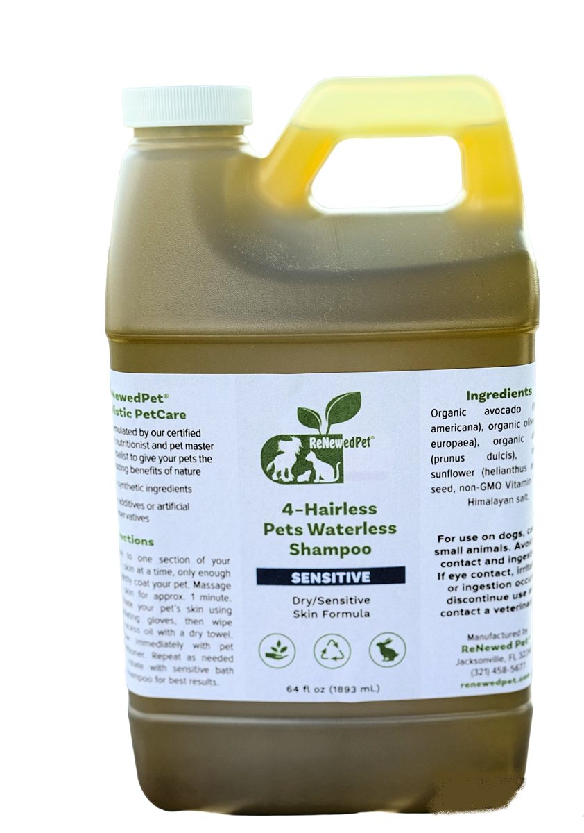 Dog Shampoo Sensitive Skin Waterless Foam for Hairless Breeds - Detail Angle 5 | Majestic Pet Kingdom