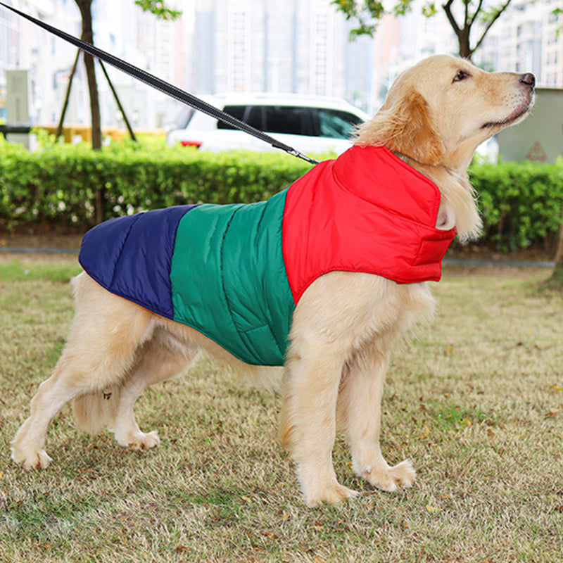 Pet Autumn And Winter Thickened Warmth And Water-repellent Down Jacket - Majestic Pet Kingdom