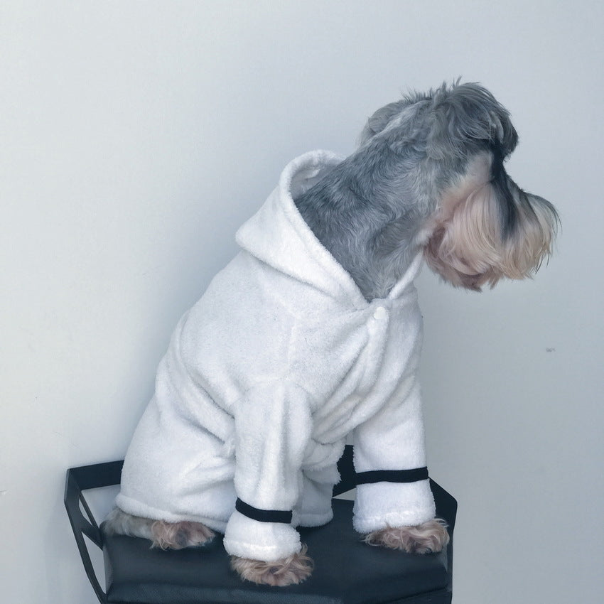 Pet clothes bathrobe robe pajamas - Majestic Pet Kingdom
