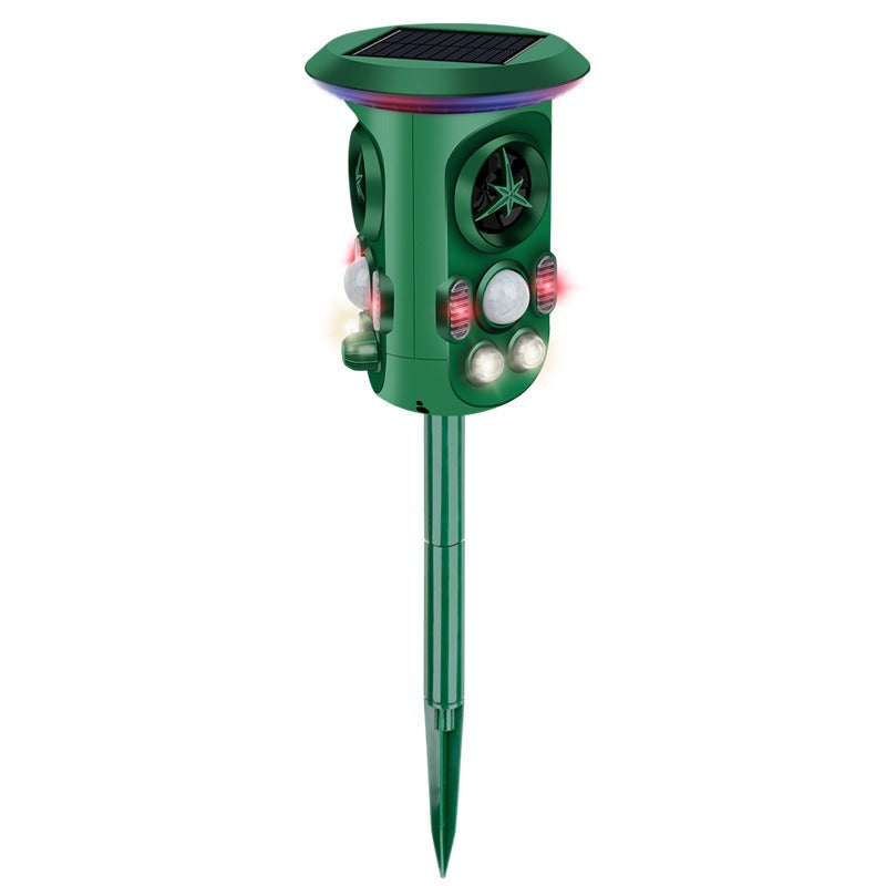 360° Solar Animal Repeller Animal Alarm Intelligent Sensor Cat and Dog Repeller - Majestic Pet Kingdom