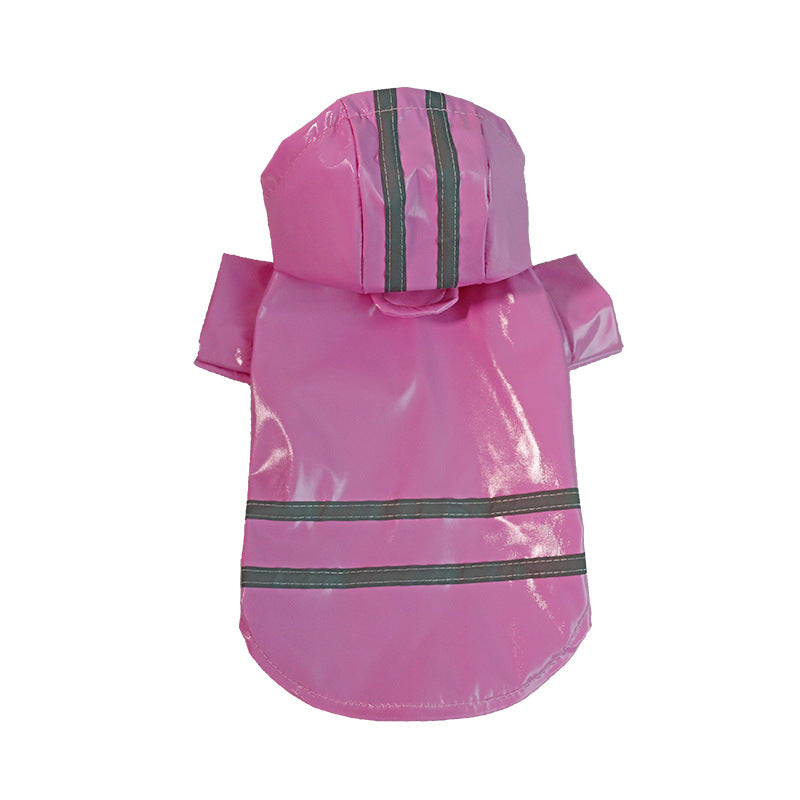Reflective Pet Raincoat: Waterproof Small Dog Jacket