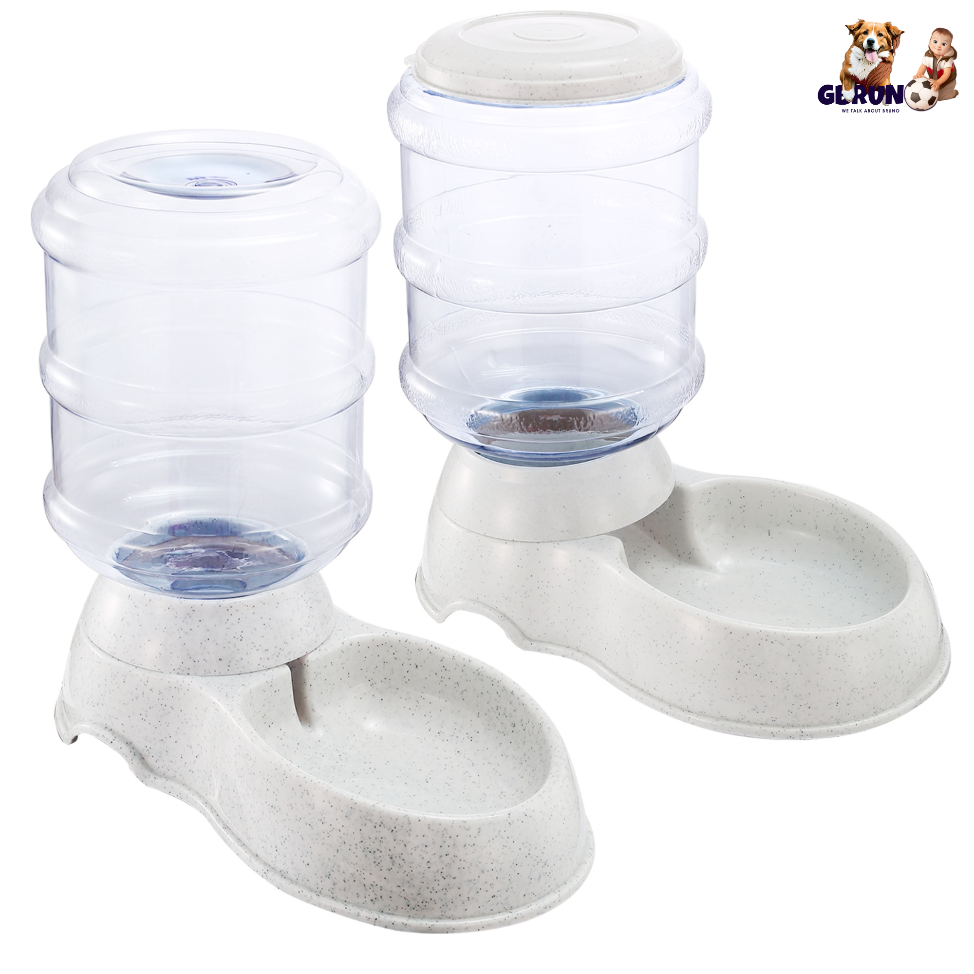 3.5L/1Gal Pet Water Dispenser Self-Dispensing Gravity Pets Water Feeder Automatic Pet Waterer Cat Dog - Majestic Pet Kingdom