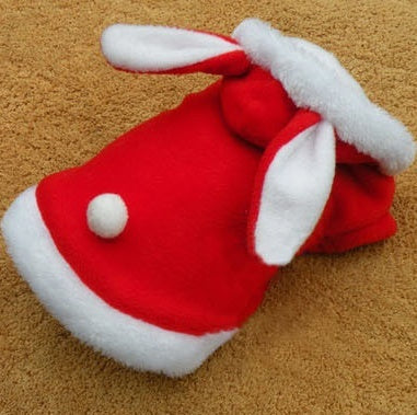 Pet Cat Clothes Mascotas Costume Clothes For Pet Hoodies Cute Rabbit Cat Clothing Puppy Fleece Warm Pet Cat Jacket - Majestic Pet Kingdom