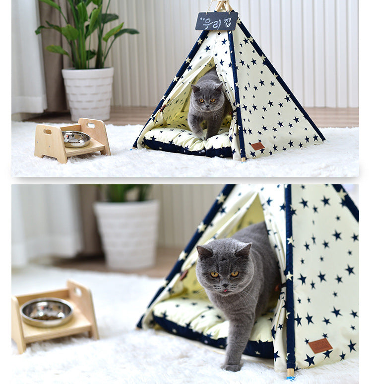 Portable Washable Pet Tent Bed & Playhouse - Majestic Pet Kingdom