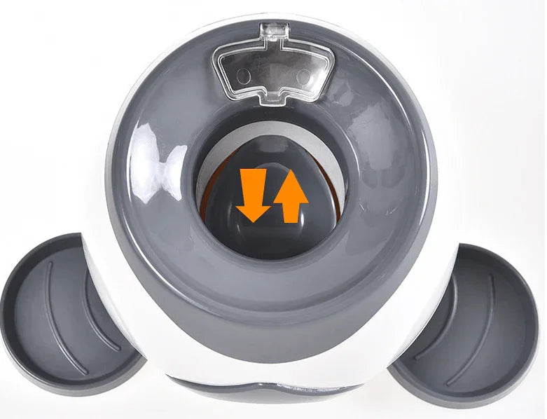 Interactive Pet Feeder Toy – Ball Launcher & Auto Feed