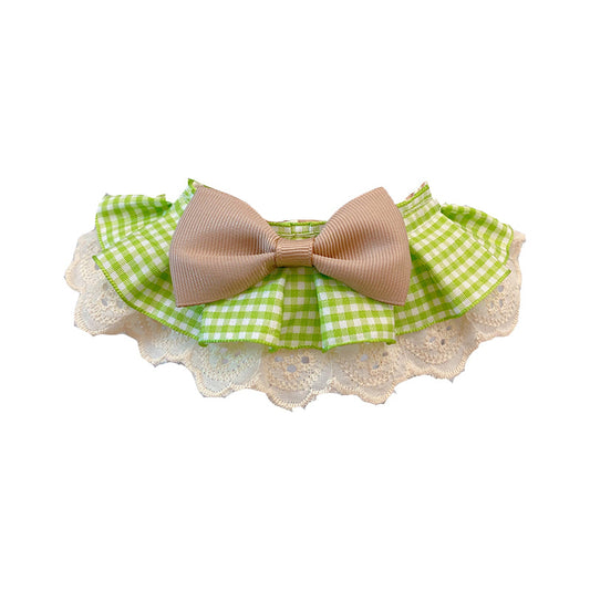 Dog Bowtie Collar Cute Dapper Formal Neck Scarf Bib Accessory