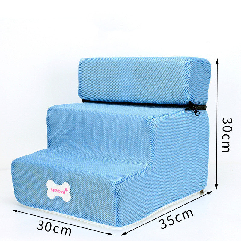 Sponge Pet Stairs & Bed Climbing Ladder for Dogs
