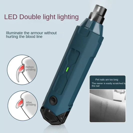 New Electric Nail Clippers for Dog Scissors for Pets Nail Grinder for Dogs Cats Grooming Trimmer Cutters Nail Mill Pet Products | Purrfect Pet Kingdom
