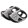 Fiber Night Safety LED Automatic Retractable Dog Leash