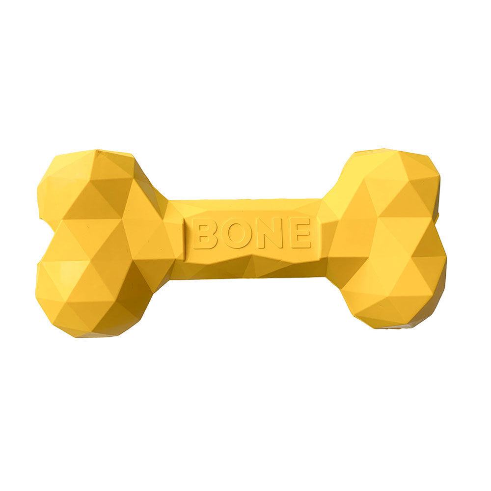 Pet Dog Teeth Grinding Bite Resistant Rubber Bone Toy - Majestic Pet Kingdom