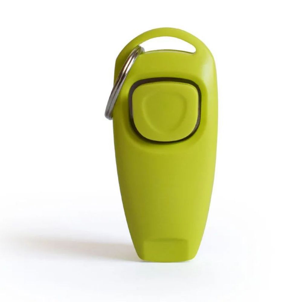 Dog Training Clicker Whistle Set with Key Ring and Wrist