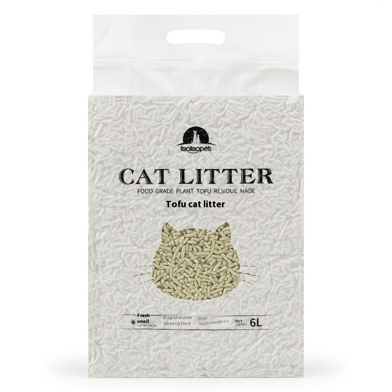 Cat Litter Green Tea Biodegradable Plant Formula Box