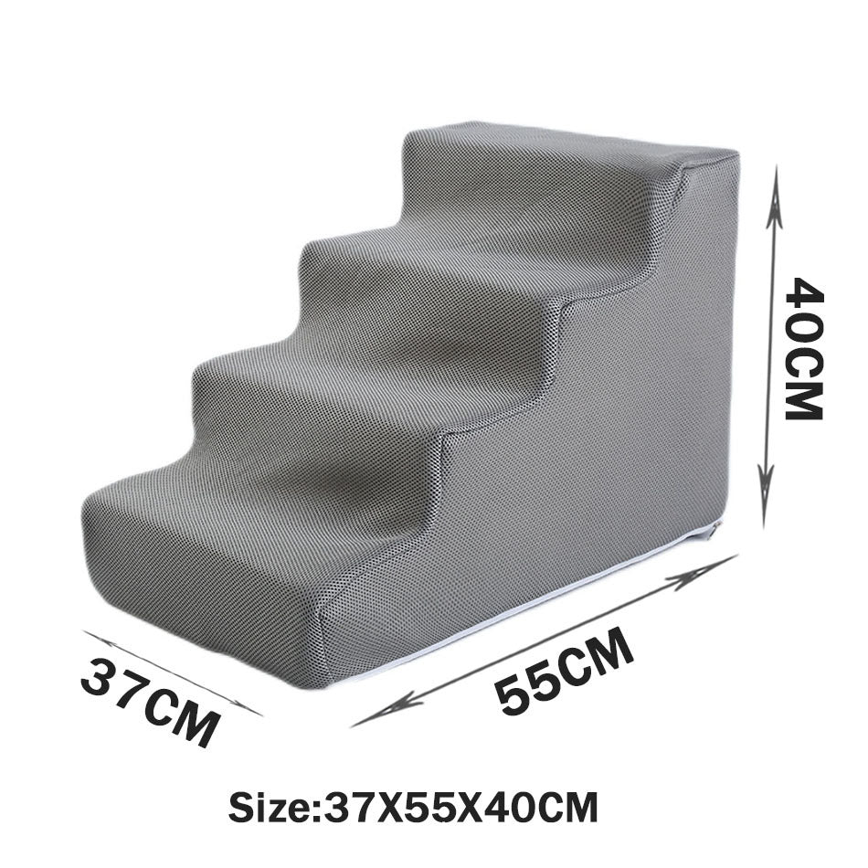 Non-Slip Folding Pet Sofa Steps & Dog Ladder