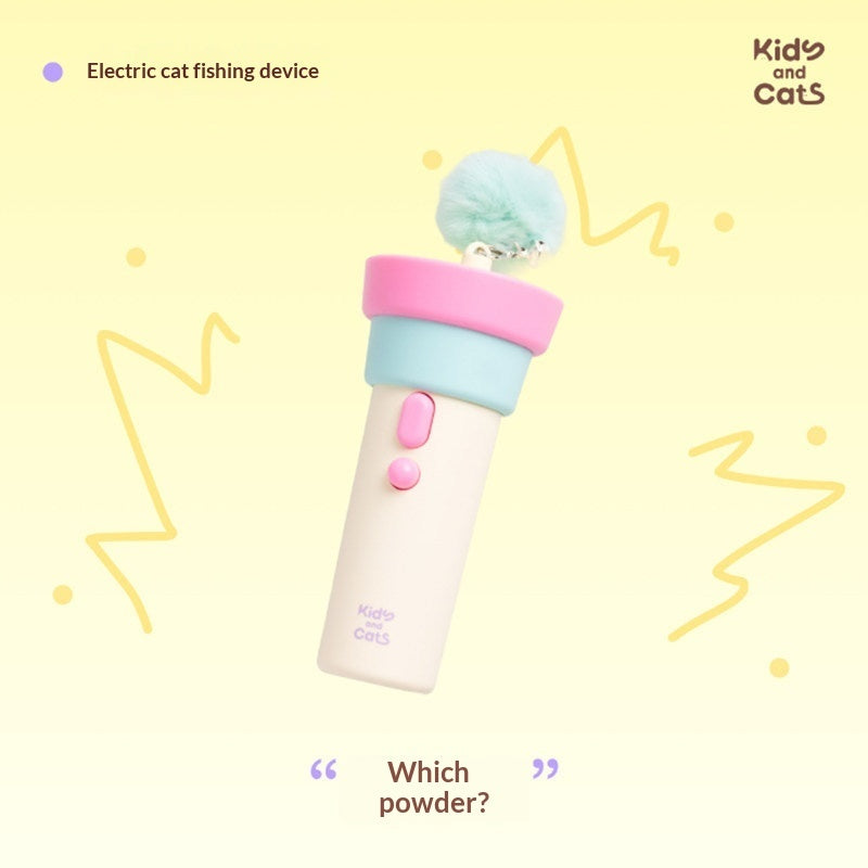 Electric Cat Teaser With One-button Launch