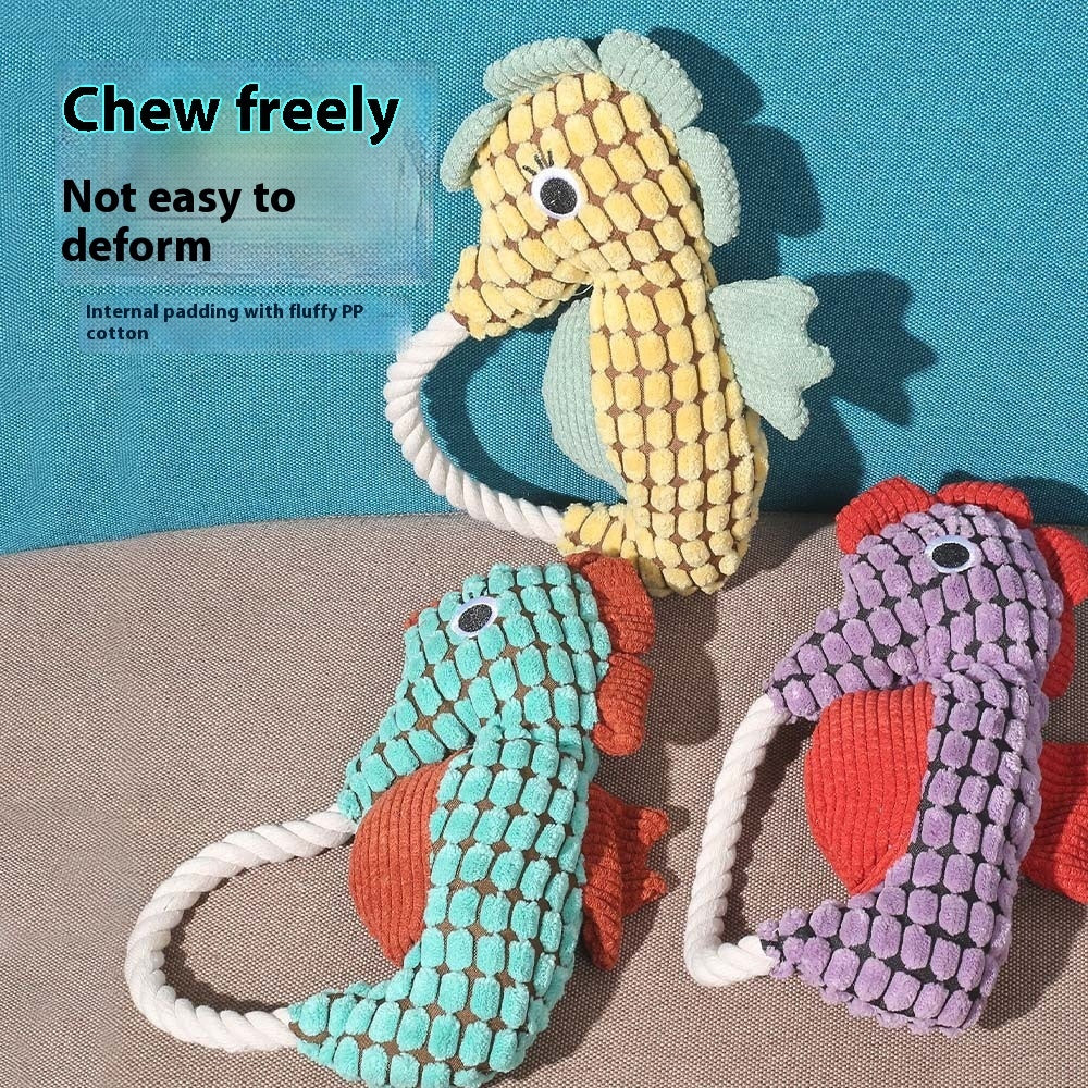 Pineapple Velvet Molar Long Lasting Pet Toy