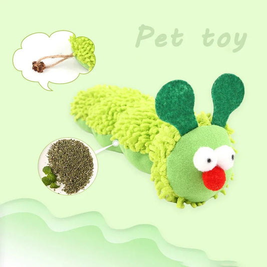 cat-chew-toys-caterpillar-catnip-molar-toy-silvervine-cat-teaser-interaction-toy-clean-mouth-kitten-toy-pet-supplies-accessories-luxury-view-2 | Majestic Pet Kingdom