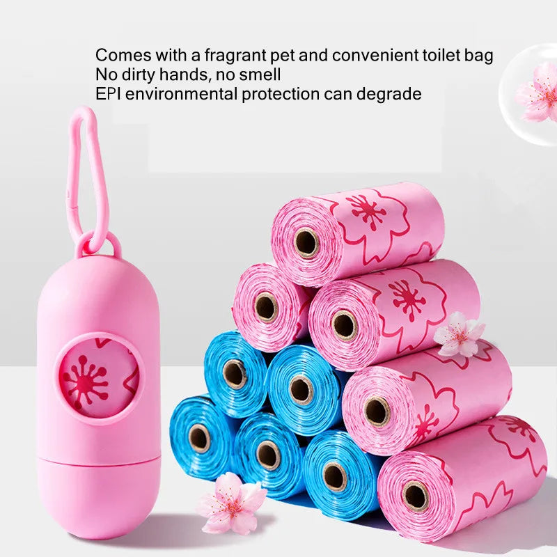 Biodegradable Dog Poop Bags: Printed Pet Waste Refills