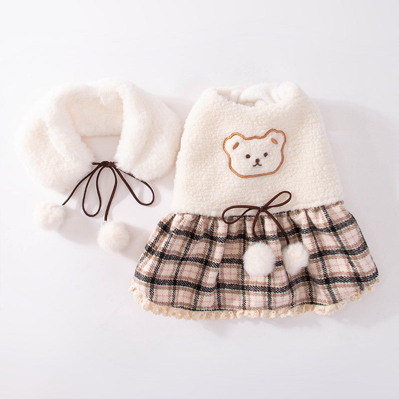 Fashion New Puppy Cute Bear Dress - Majestic Pet Kingdom