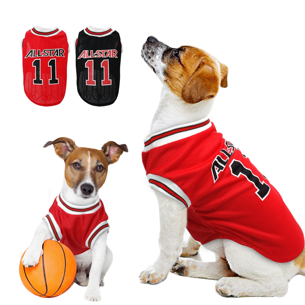 Hot World Cup Ball Spring And Summer Dog Vest Pet Supplies - Premium Pet Accessory