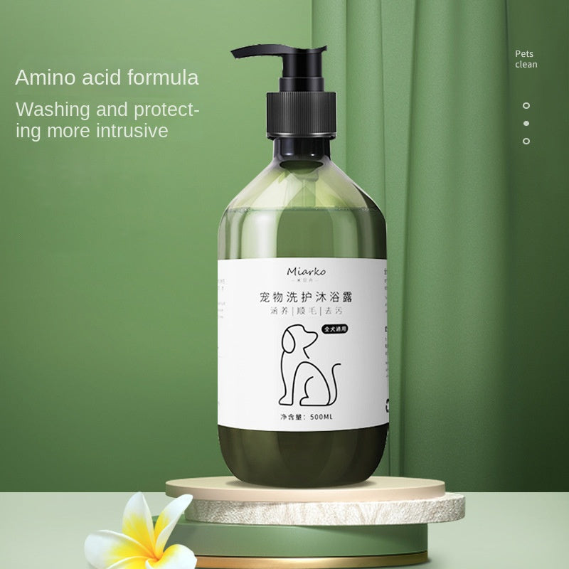 Pet Shampoo 500ml Deodorizing Long-Lasting Scent Bath Cleanser - Detail Angle 4 | Majestic Pet Kingdom