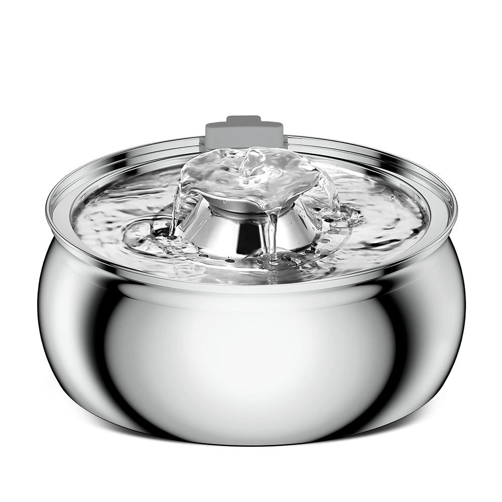 Smart Pet Water Dispenser: Stainless Steel Auto Circulation - Majestic Pet Kingdom