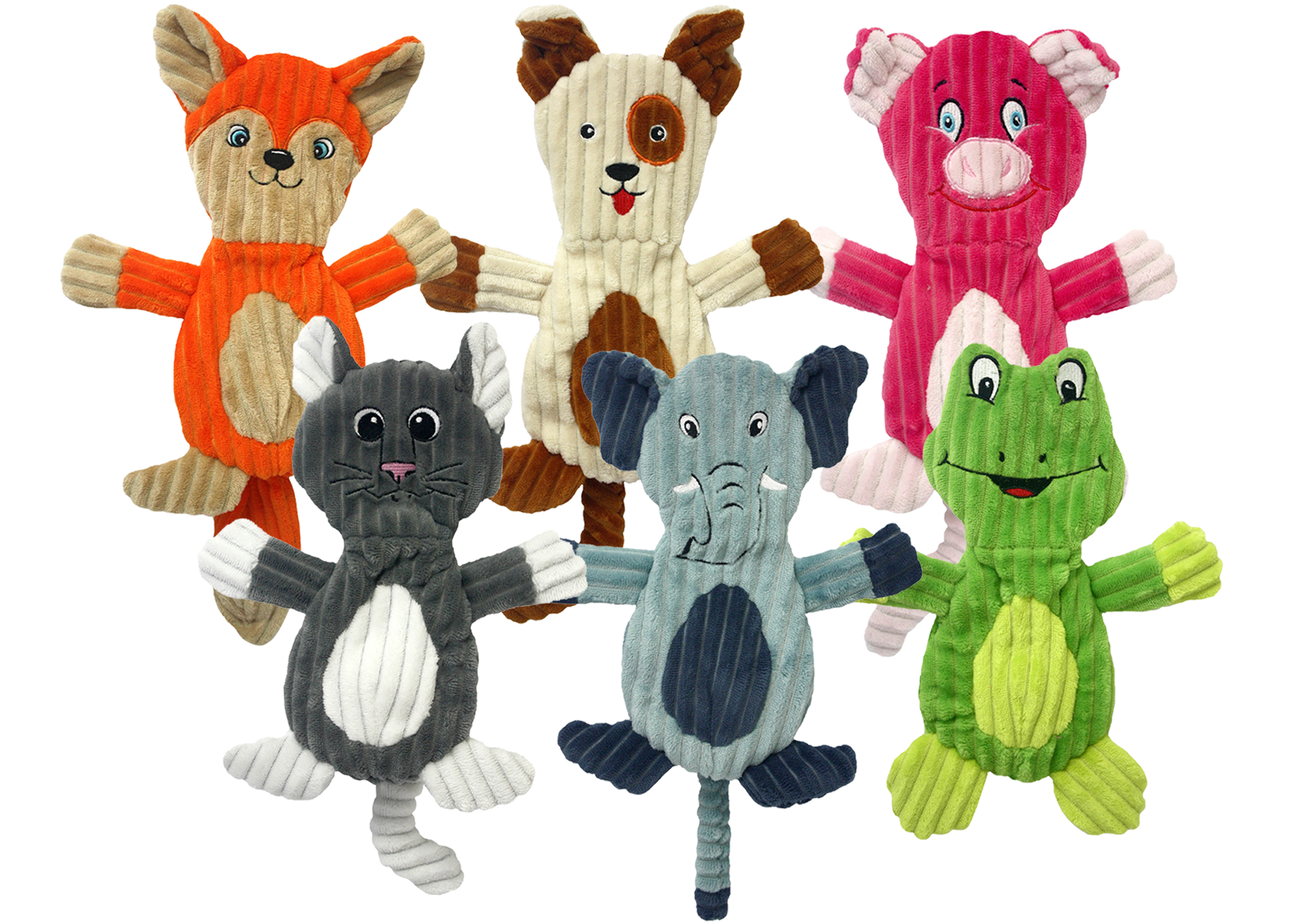 Multipet Flapjacks - Assorted Animals 12"