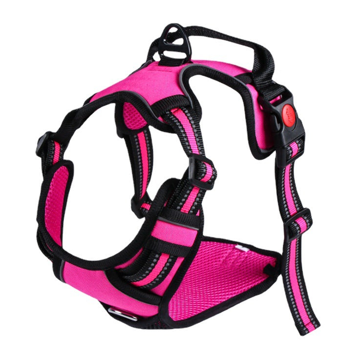 Explosion-Proof Pet Leash With Reflective Harness - Majestic Pet Kingdom