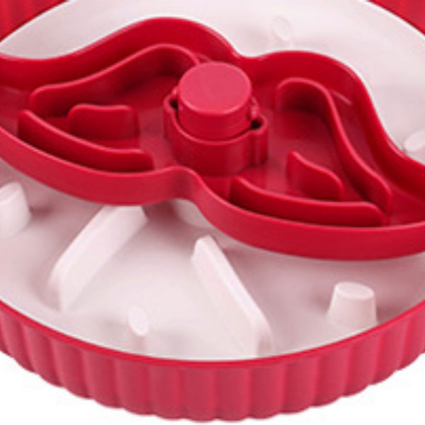 Pet Food Basin Rotating Game Board Anti-choke Silica Gel Pad Feeding