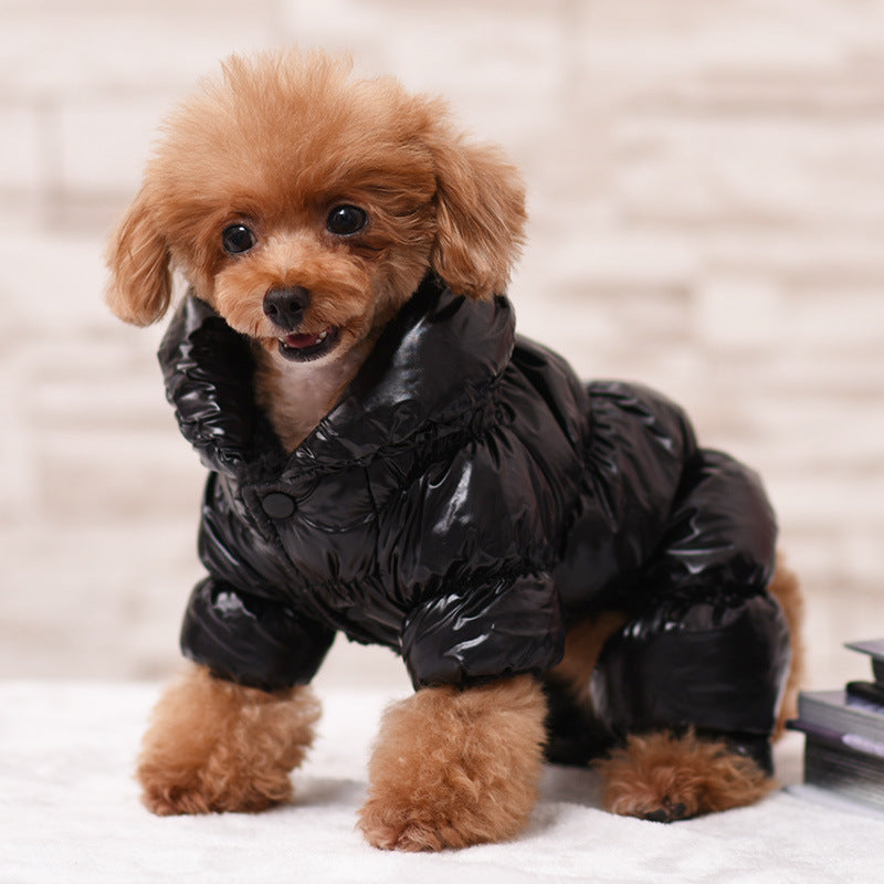 Thicken Solid Color Warm Dog Clothes For Pets - Majestic Pet Kingdom