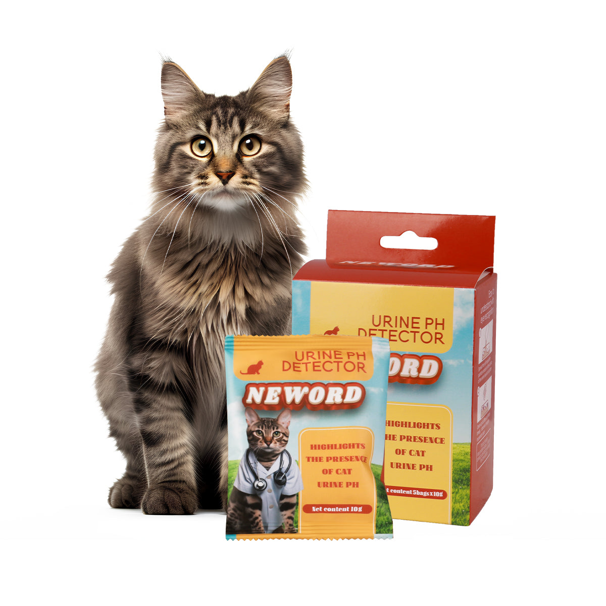 Cat Litter Self Checking Health Indicator Particles Powder