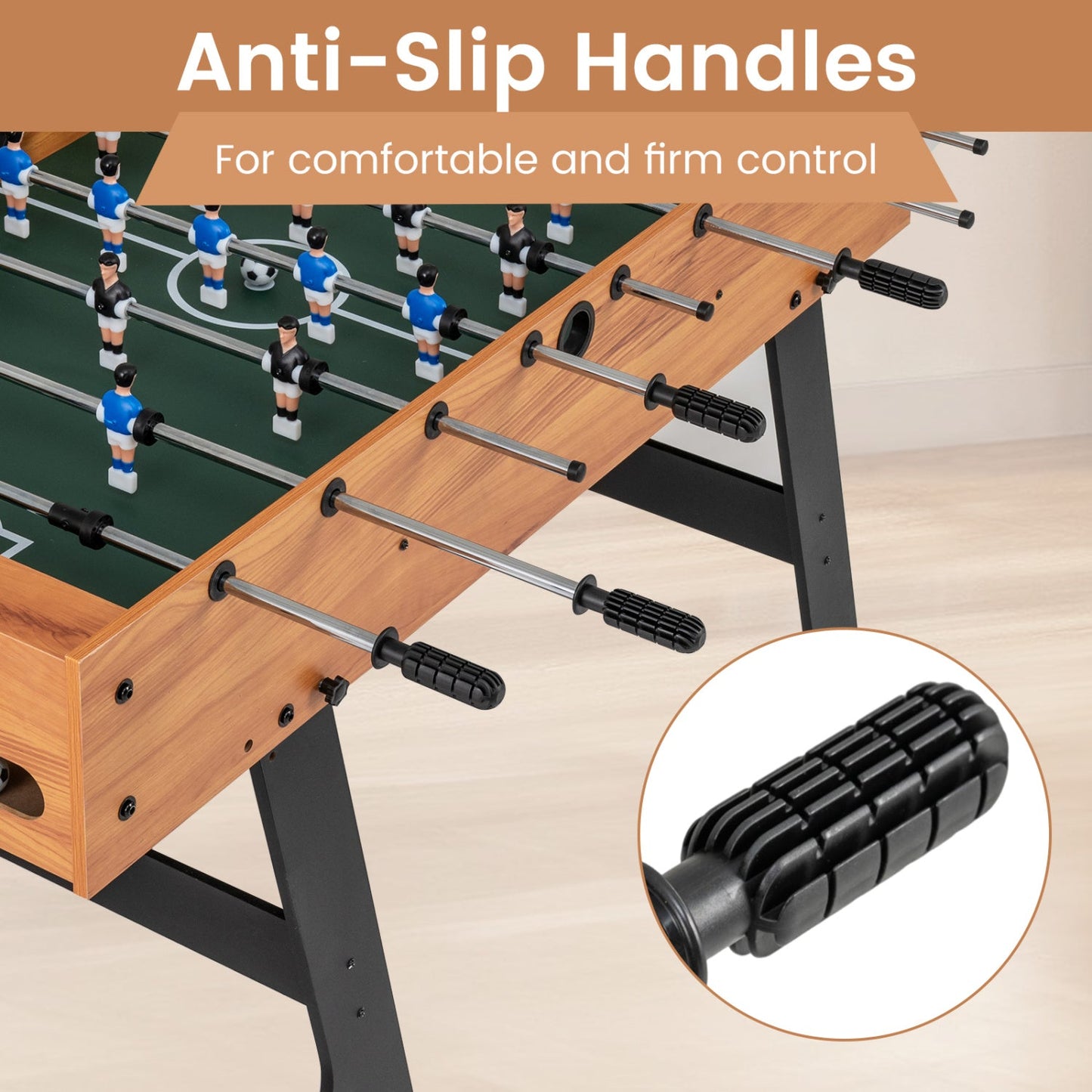 48 Inch Folding Foosball Table - Competition Size