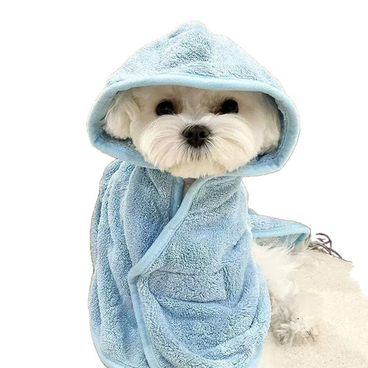 dogs-can-wear-bathing-drying-bathrobes-in-all-seasons-bath-towels-thickened-absorbent-towels-luxury-view-1 | Majestic Pet Kingdom