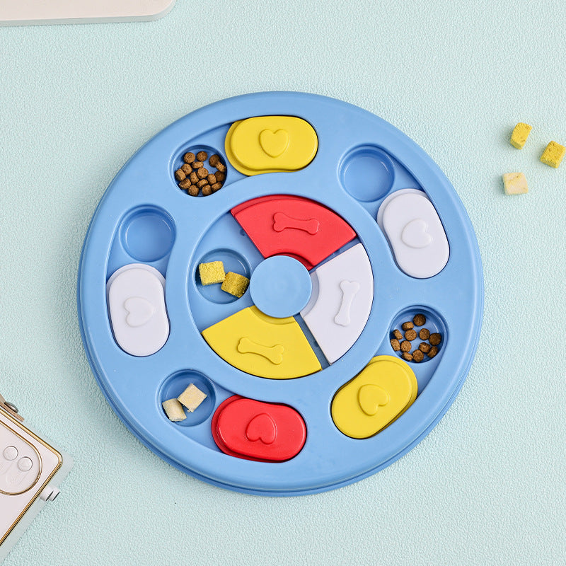 Interactive Slow Feeder Bowl: Dog Puzzle Toy Bowl - Majestic Pet Kingdom