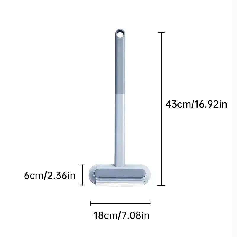 3-in-1 Pet Hair Remover: Long-Handle Fur Cleaning Brush