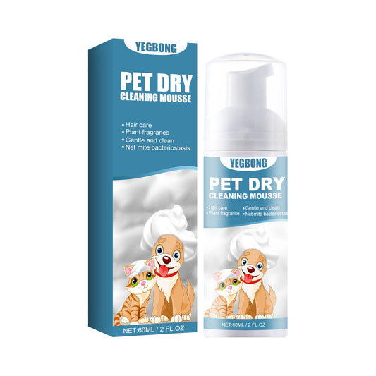 pet-dry-cleaning-mousse-body-wash-young-cats-dogs-wash-free-to-remove-odor-smooth-hair-cleaning-luxury-view-1 | Majestic Pet Kingdom