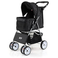 4 Wheel Pet Stroller for Small Dogs Cats up to 33 LBS Best