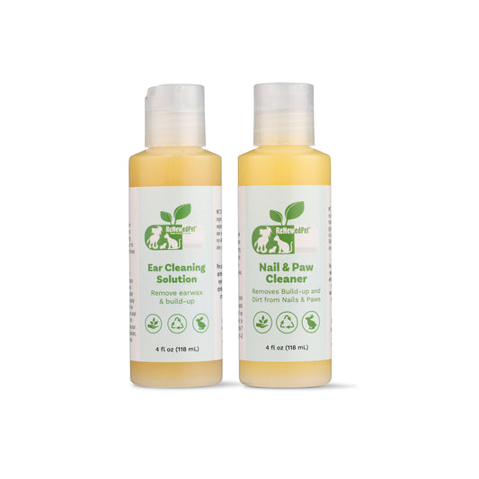 Natural Ear & Nail Cleaner Care Kit for Dogs & Cats