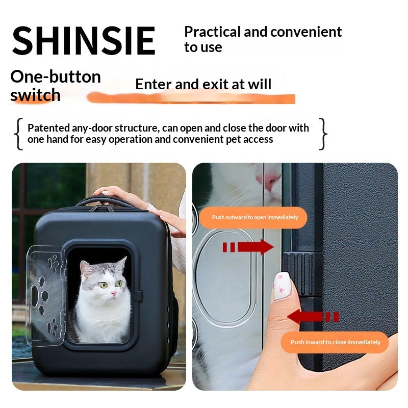 Cat And Dog Outdoor Space Capsule Pet Backpack - Majestic Pet Kingdom