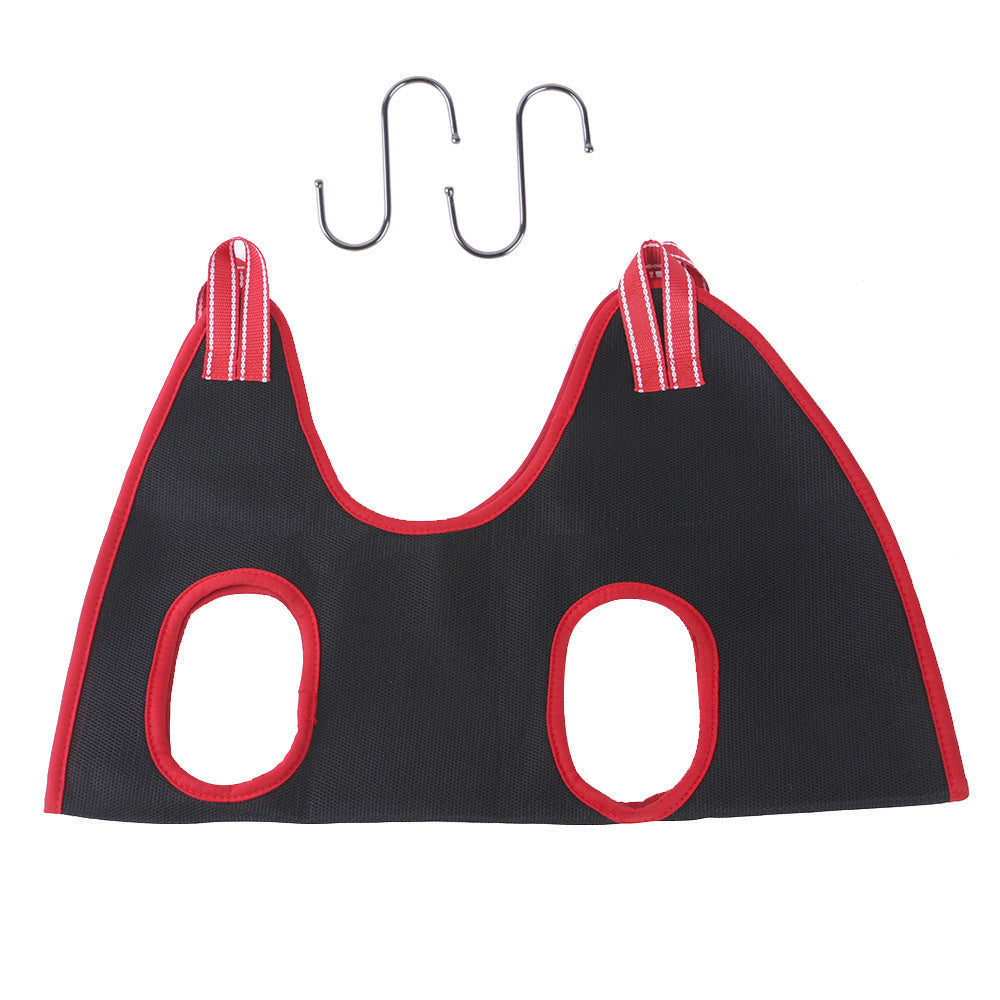 Dog Grooming Hammock Restraint Harness Bag for Nail Trim - Detail Angle 3 | Majestic Pet Kingdom