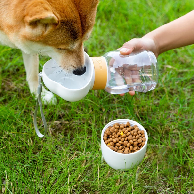 Dog Water Bottle For Outdoor Use Portable Companion Cup Plastic Water Bottle Dog Walking Water Feeding Dog Accessories Outdoor - Majestic Pet Kingdom