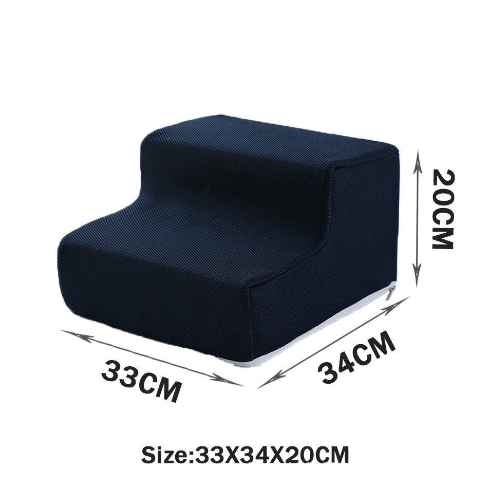 Non-Slip Folding Pet Sofa Steps & Dog Ladder