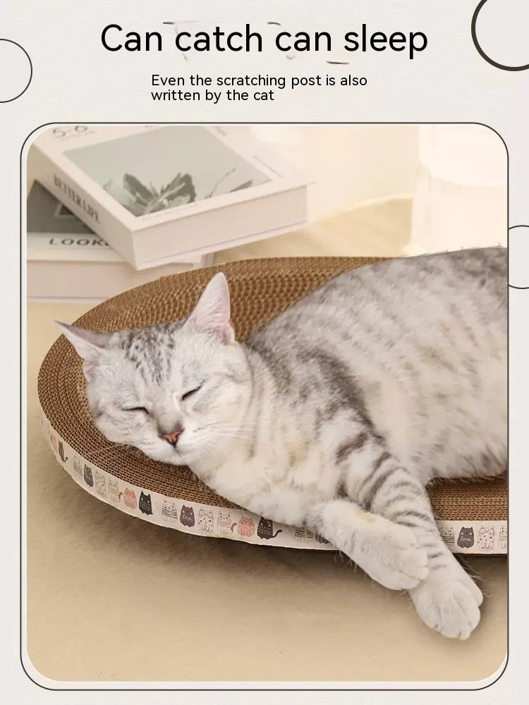 Cat Scratch Board And Cat Nest Integrated, Wear-resistant And Non Falling Debris - Majestic Pet Kingdom