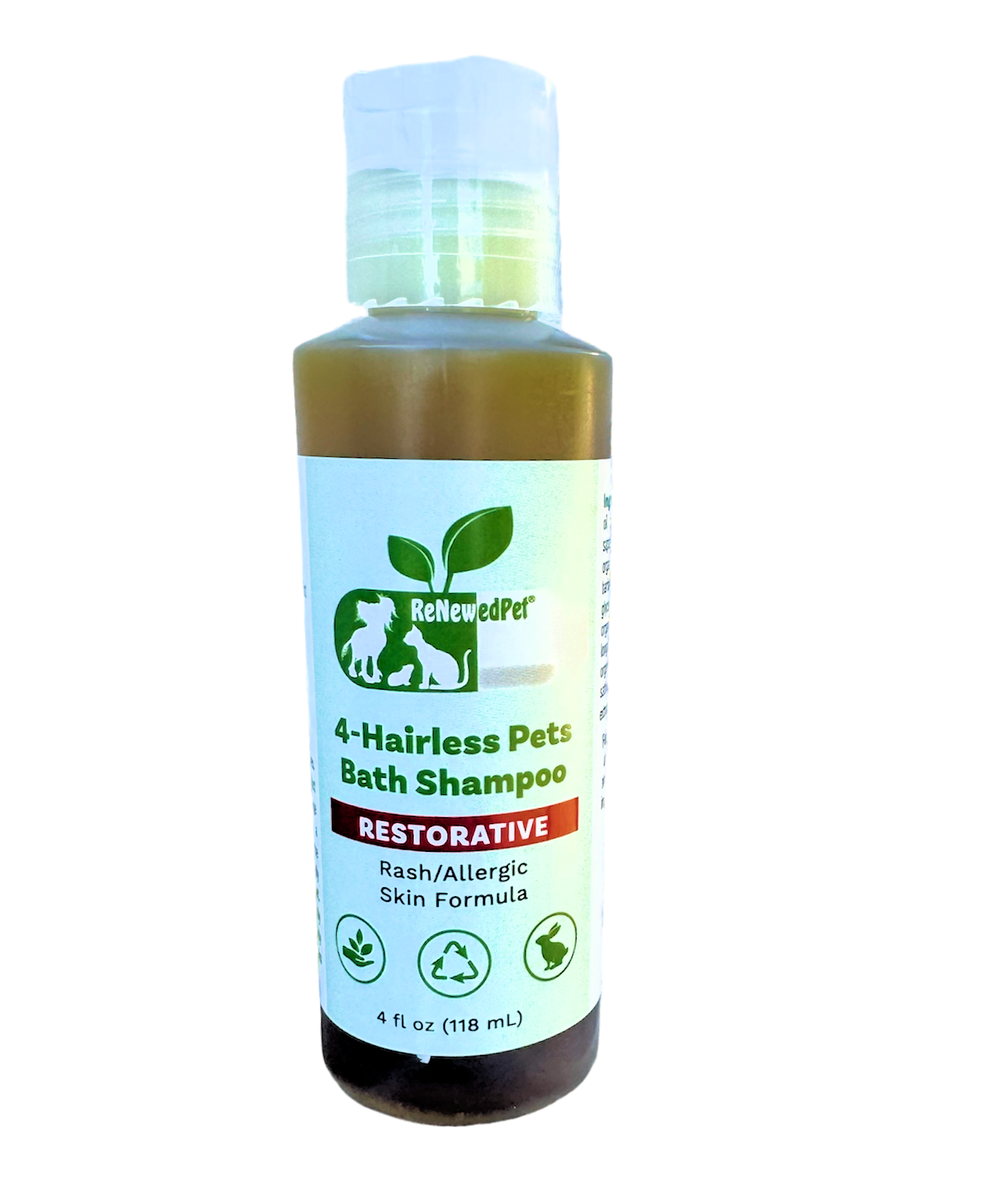 Restorative Soothing Bath Shampoo for Hairless Dog Skin