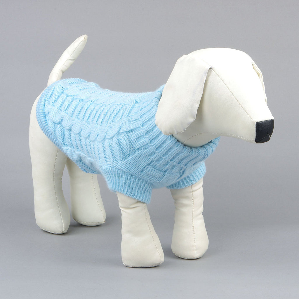 Solid color dog sweater Teddy dog clothes Cat clothes pets Pet cat clothes Pet clothes - Majestic Pet Kingdom