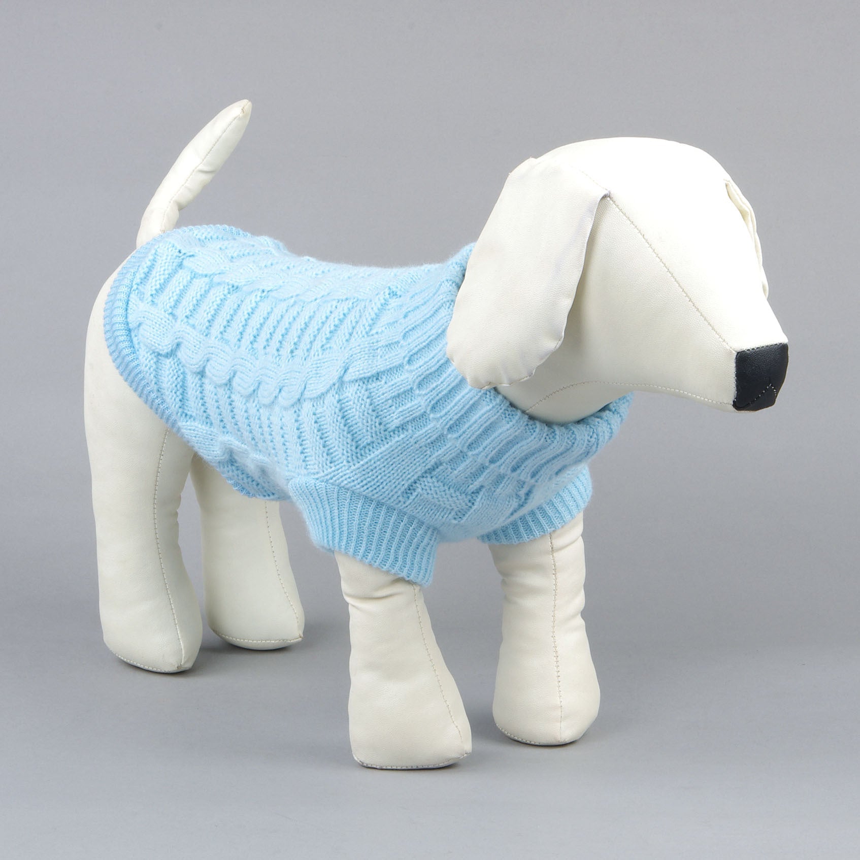 Solid color dog sweater Teddy dog clothes Cat clothes pets Pet cat clothes Pet clothes - Majestic Pet Kingdom