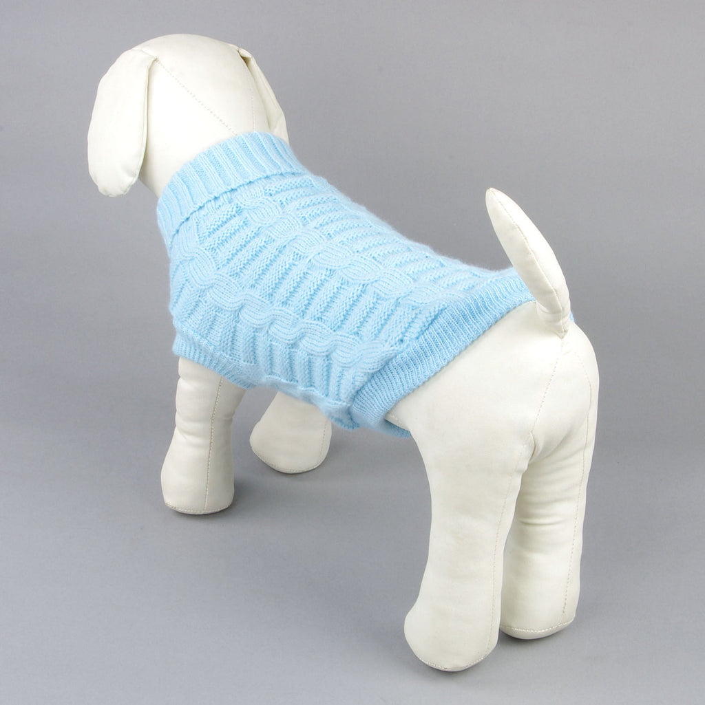 Solid color dog sweater Teddy dog clothes Cat clothes pets Pet cat clothes Pet clothes - Majestic Pet Kingdom