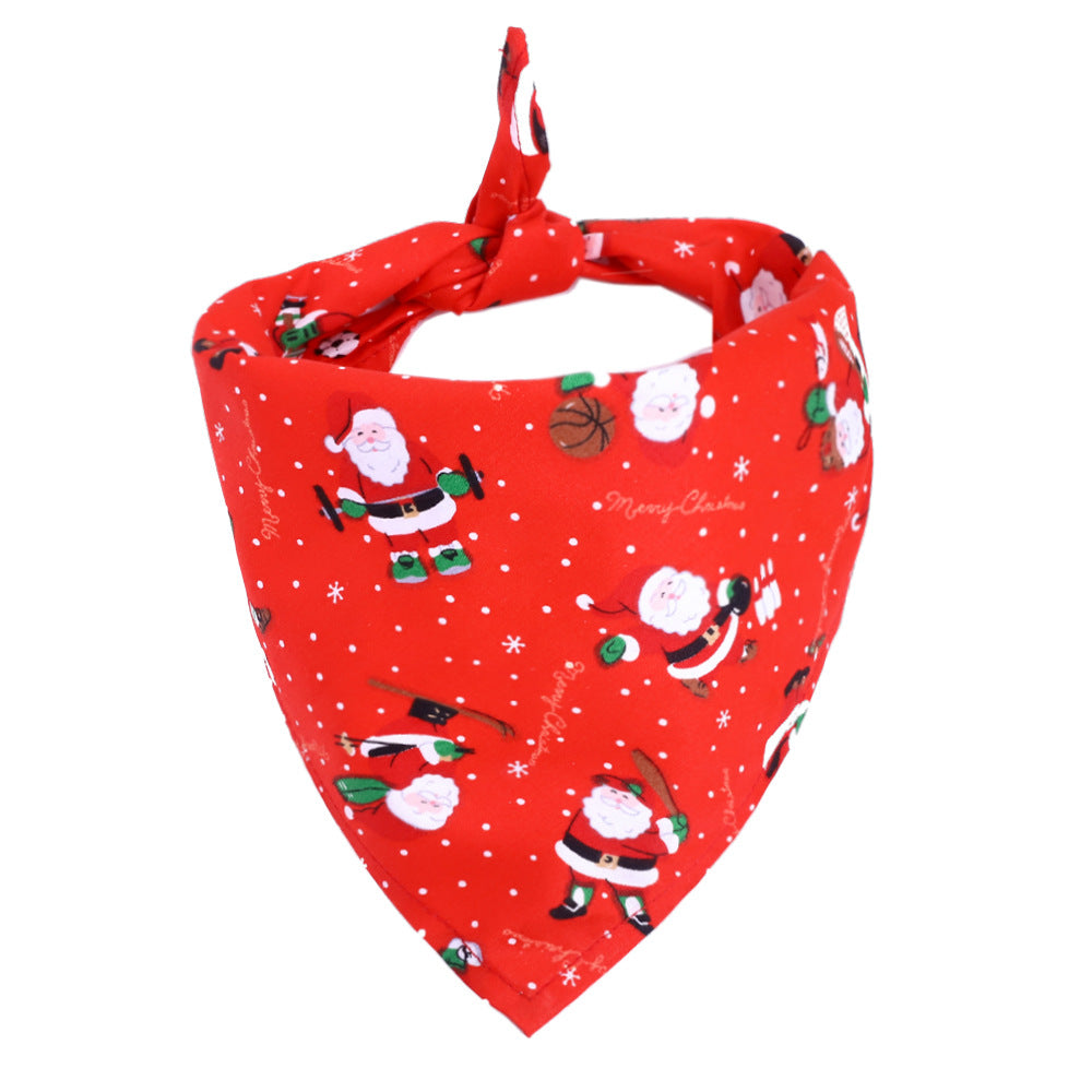 Cotton Triangle Scarf & Bib Set for Dogs & Cats