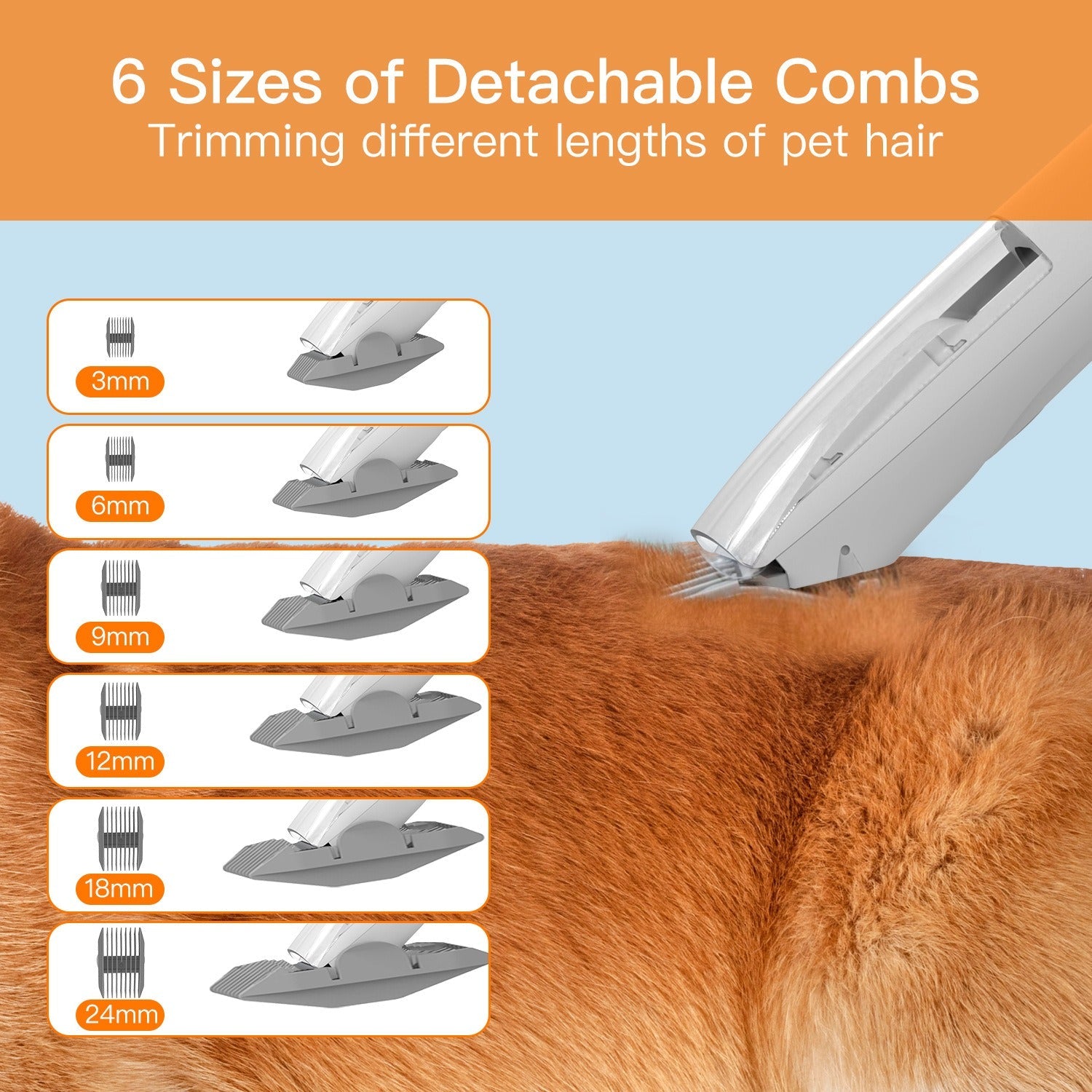 Pet Grooming Kit: Electric Deshedder & Hair Cleaner