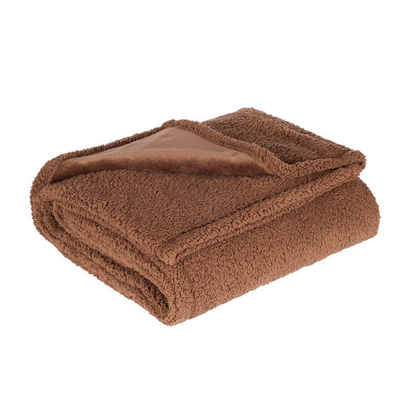 Waterproof Pet Blanket: Thickened Fleece Bed Cover - Majestic Pet Kingdom