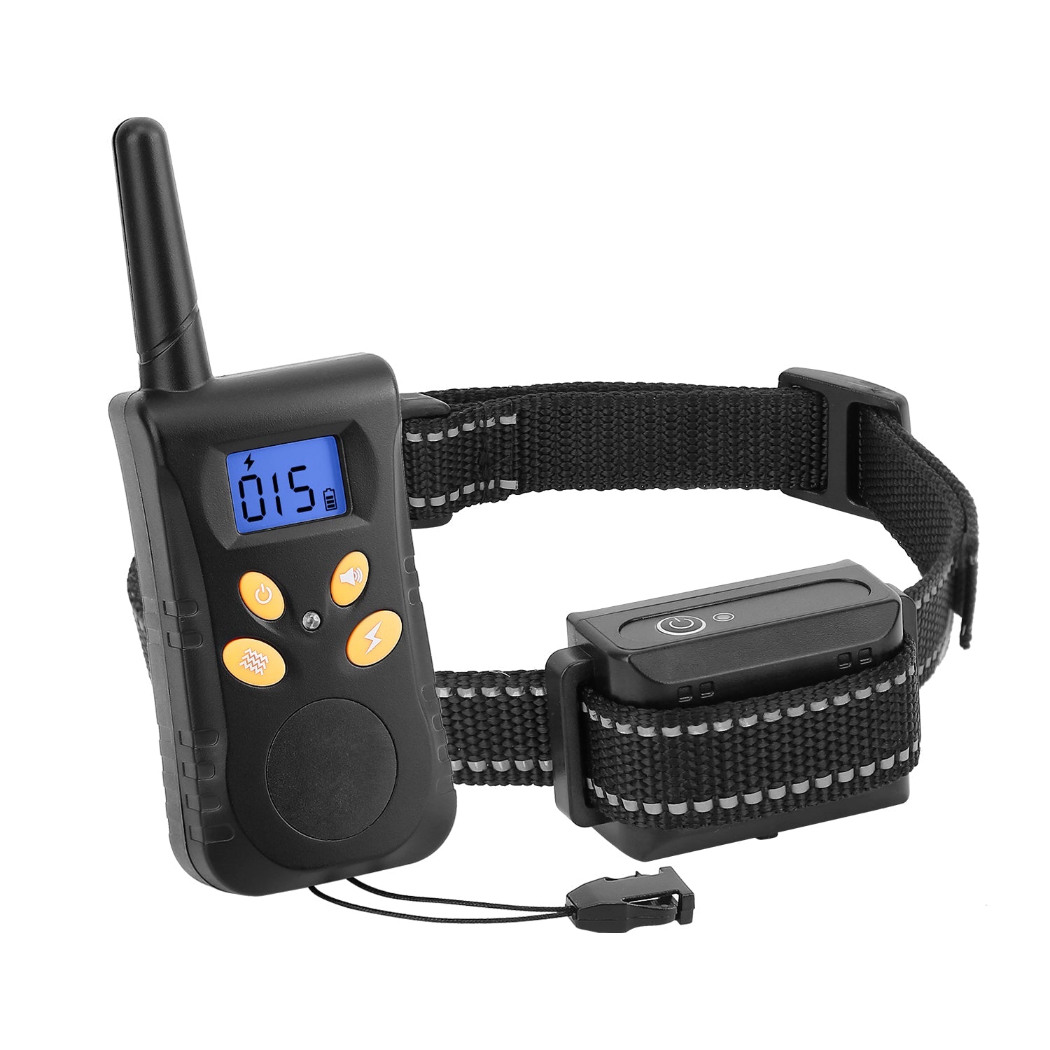 Dog Training Collar IPX7 Waterproof Pet Beep Vibration Electric Shock Collar Rechargeable Transmitter Receiver Trainer w/ Remote - Majestic Pet Kingdom